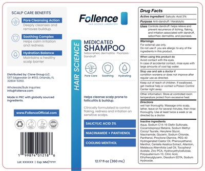Labeling (Curva Follence Medicated Shampoo Salicylic 3  Box 58x58x209mm (v1) (1) (1) Page 0001)
